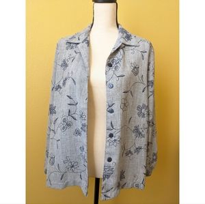 Vintage floral  blouse